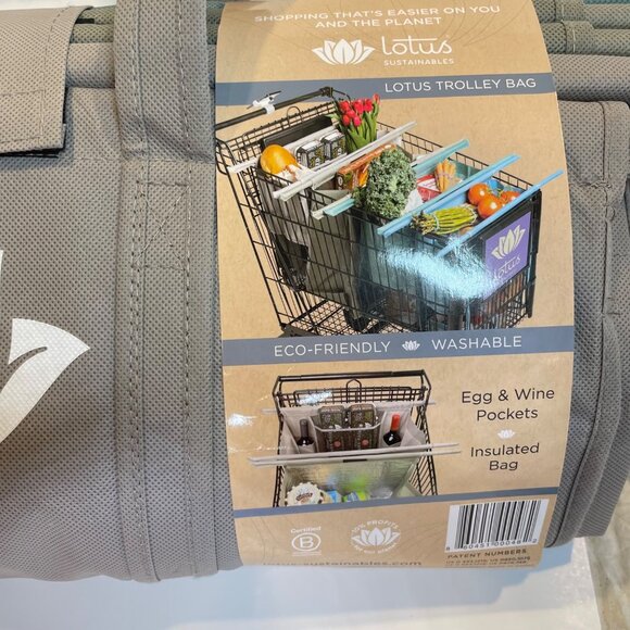 Lotus Eco-Friendly Trolley Bag Set With Insulated Bag - Picture 4 of 10